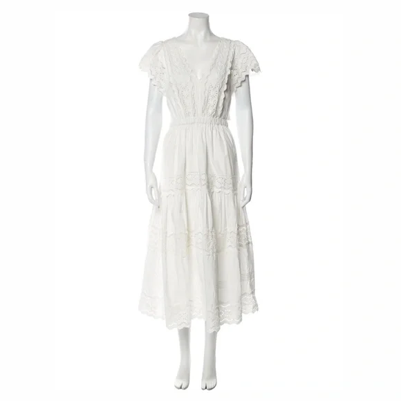 Sea-NY | Dresses | Seany White Lace Dress Size Worn Once | Poshmark